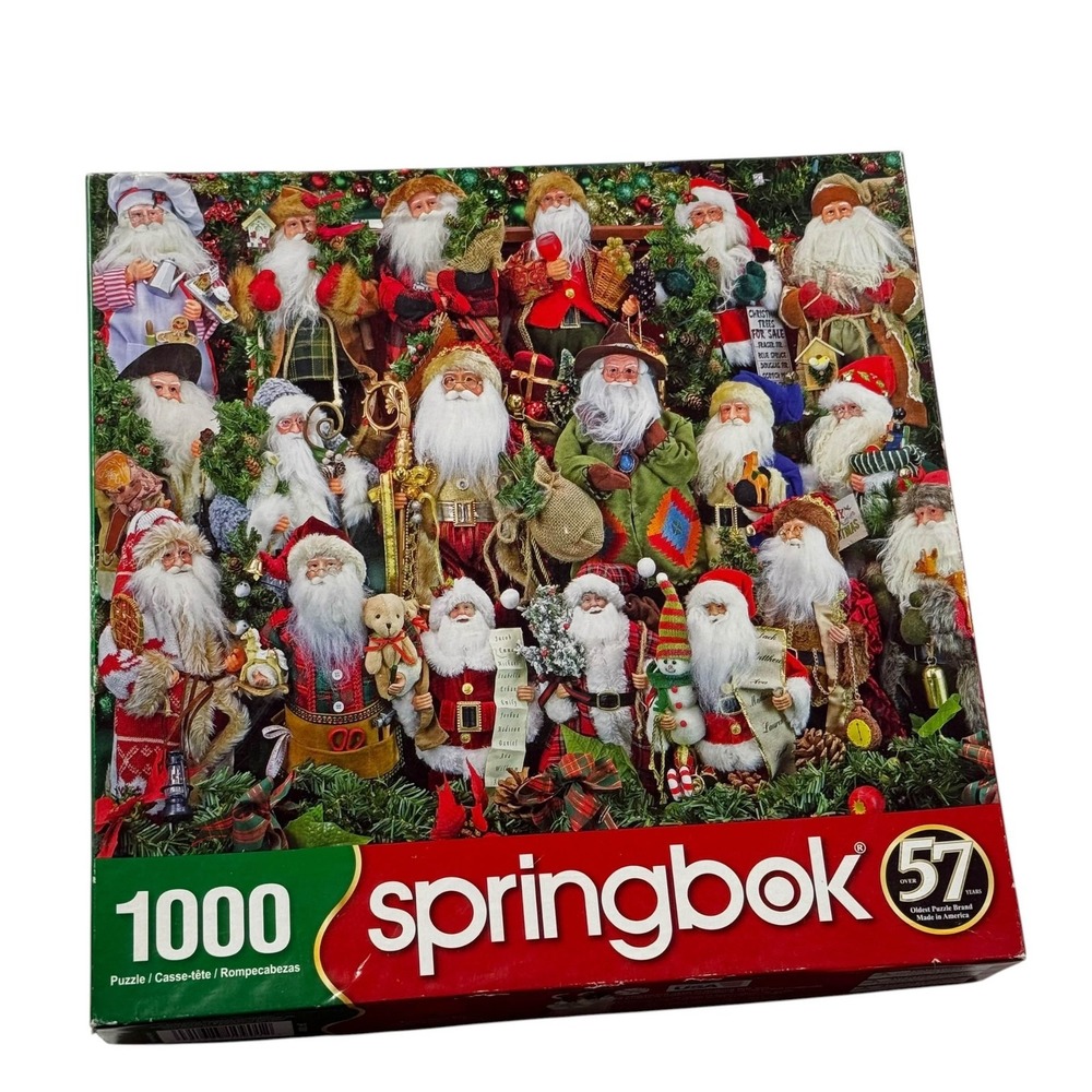 Springbok Santa Collection 1000 Piece Jigsaw Puzzle 2020 34-10901 Christmas